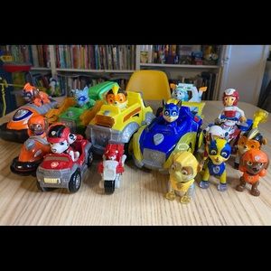Paw Patrol Figures and Vehicles